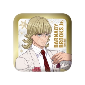 スクエア缶バッジ バーナビー(パーティー) TIGER & BUNNY 2 〜クリスマスパーティー〜